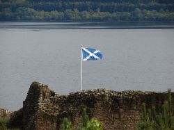 Patriotismus wird in ganz Schottland groß geschrieben