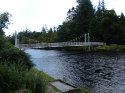 Brücke über den River Ness